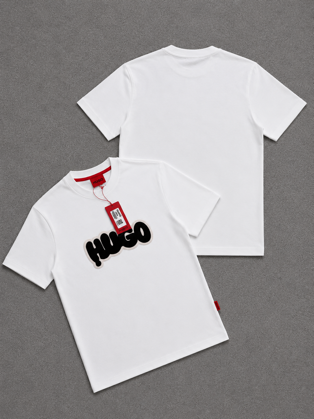 Tricou Barbati Hugo Boss Alb Oversized