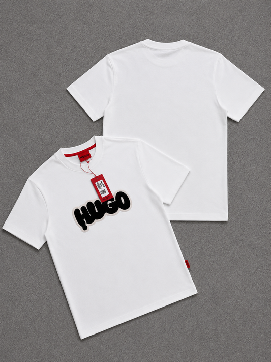 Tricou Barbati Hugo Boss Alb Oversized