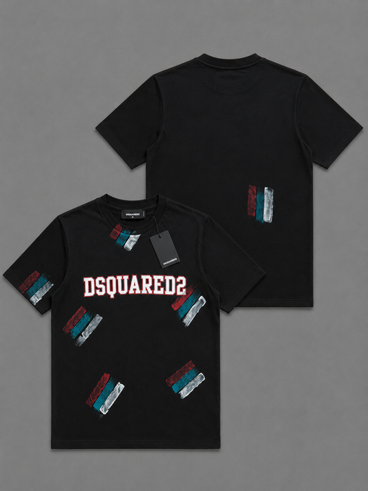 Tricou Barbati Dsquared2 Negru Oversized