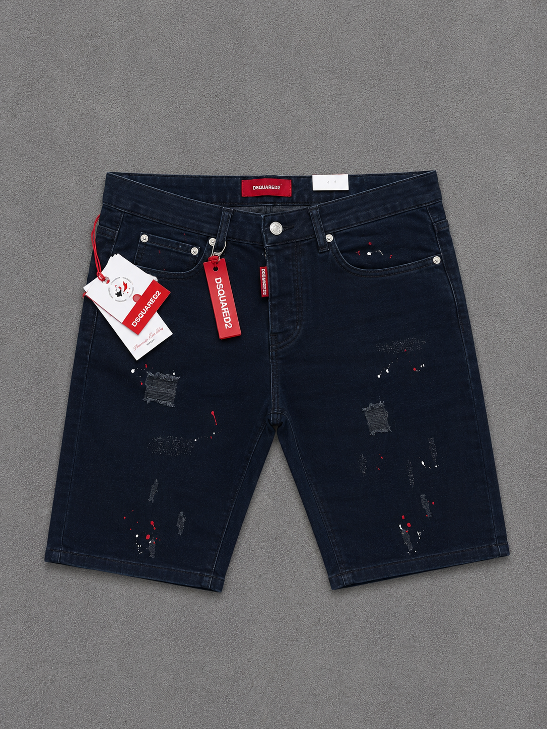 Blugi Barbati Scurti Dsq2 Negri