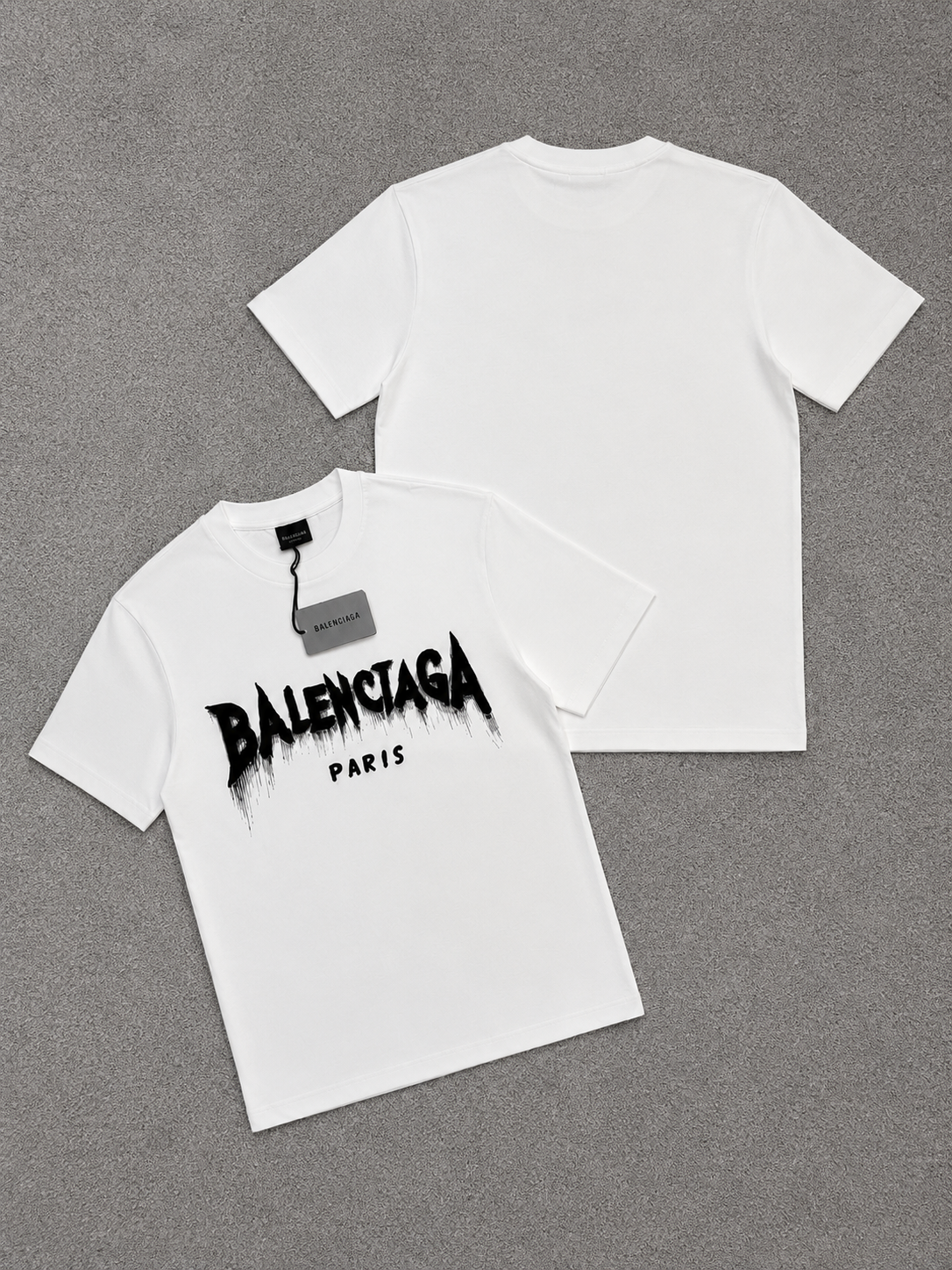 Tricou Barbati Balenciaga Alb oversized