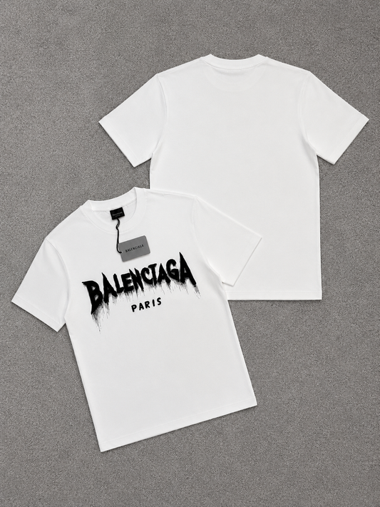 Tricou Barbati Balenciaga Alb oversized